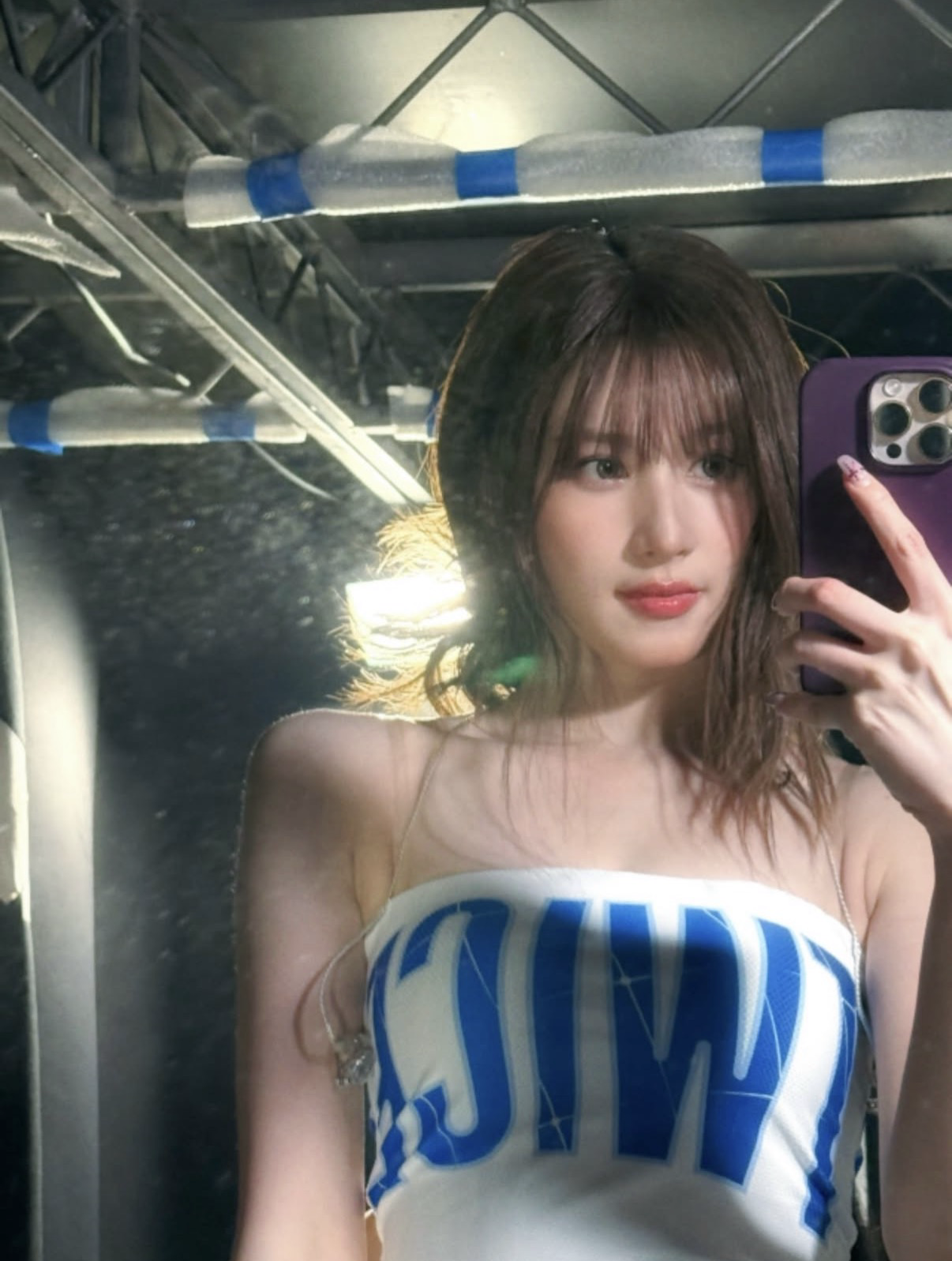 Sana (TWICE)粉丝拍下的瞬间