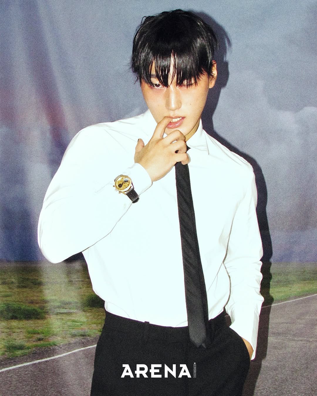 Potret di balik layar San (ATEEZ)