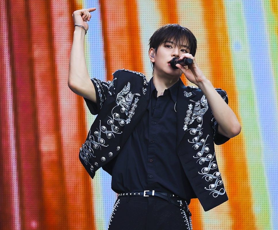 A moment captured by Seungmin (Stray Kids)'s fan