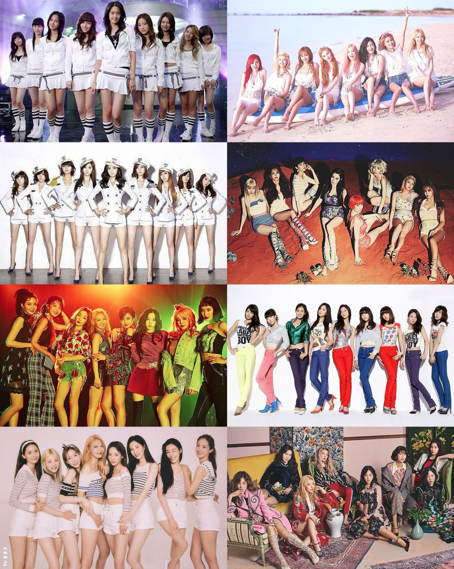 Recent activity shot of Girls' Generation