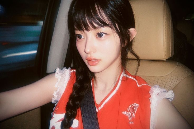 Recent activity shot of Minju (ILLIT)