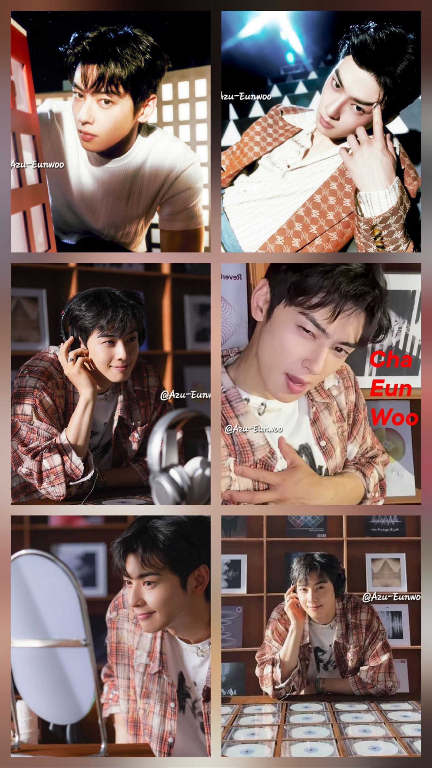 Recent activity shot of Eunwoo (ASTRO)