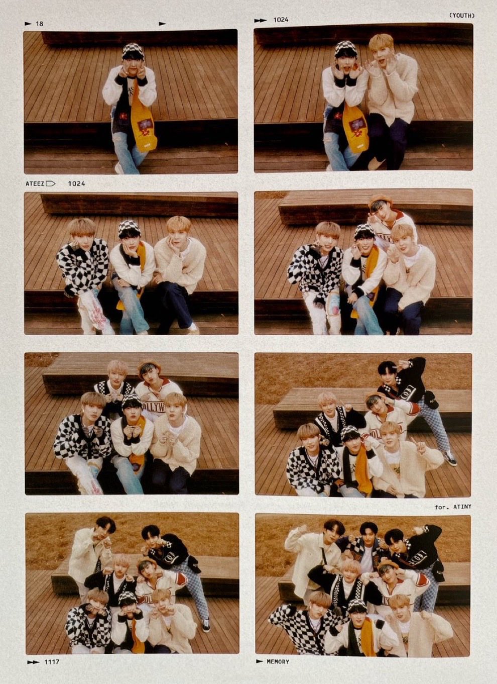 A moment captured by ATEEZ's fan