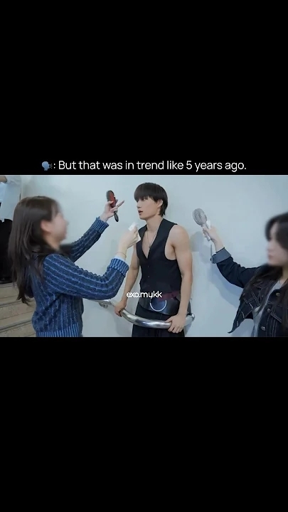 A moment captured by Kai (EXO)'s fan