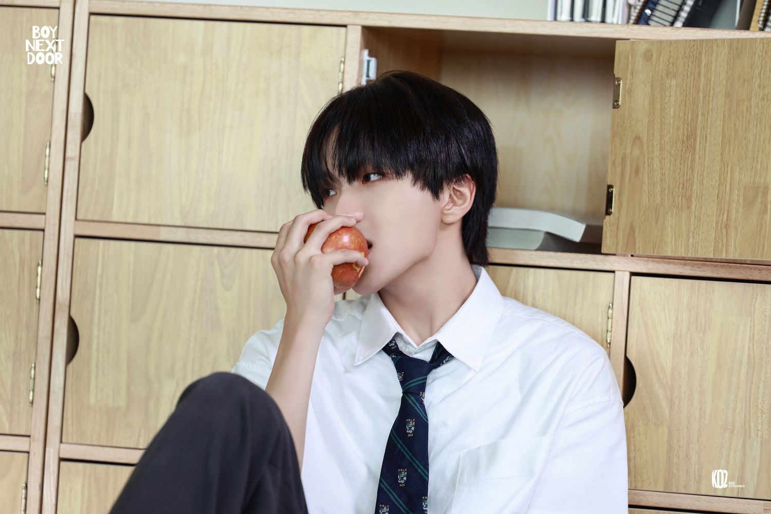 Behind-the-scenes cut of Woonhak (BOYNEXTDOOR)