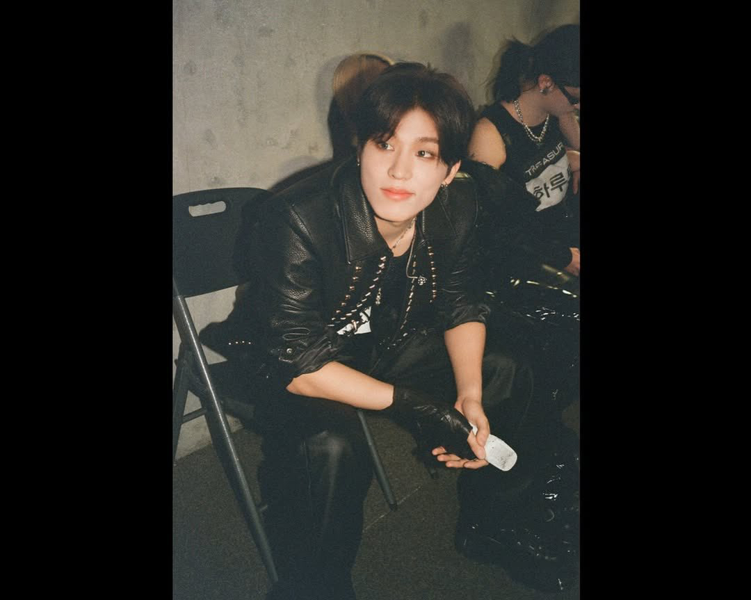 A moment captured by Park Jeongwoo (TREASURE)'s fan