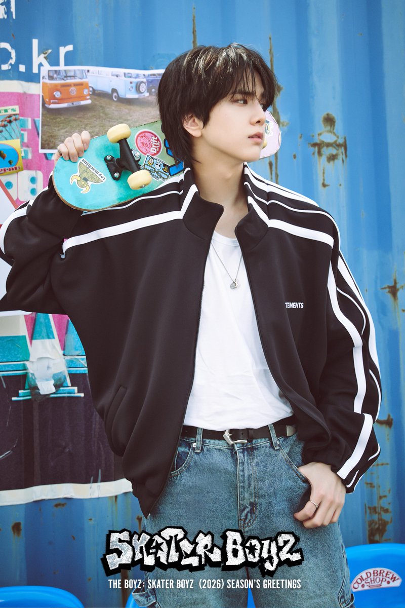Recent activity shot of Younghoon (THE BOYZ)