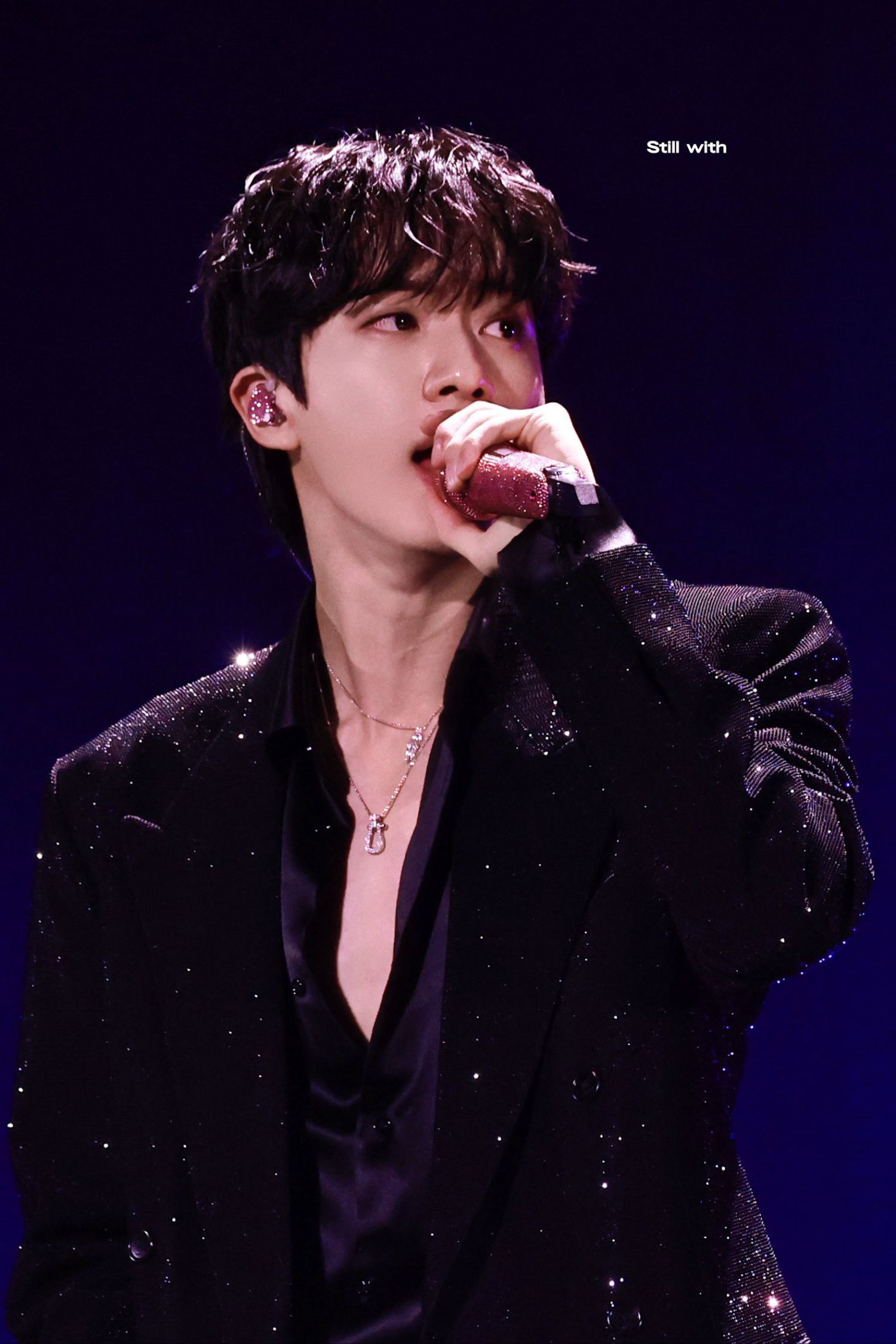 A moment captured by Jin (BTS)'s fan