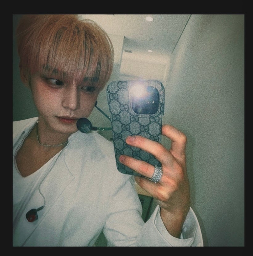 A moment captured by Kim Jiwoong (ZEROBASEONE)'s fan