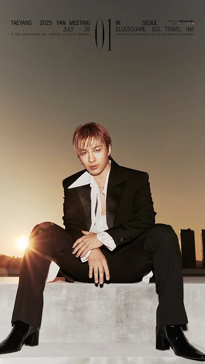 Behind-the-scenes cut of Taeyang (BIGBANG)