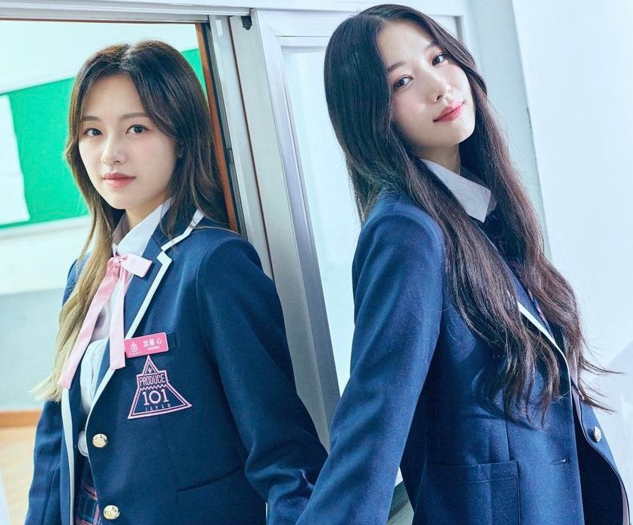 Recent activity shot of Kasahara Momona (ME:I)