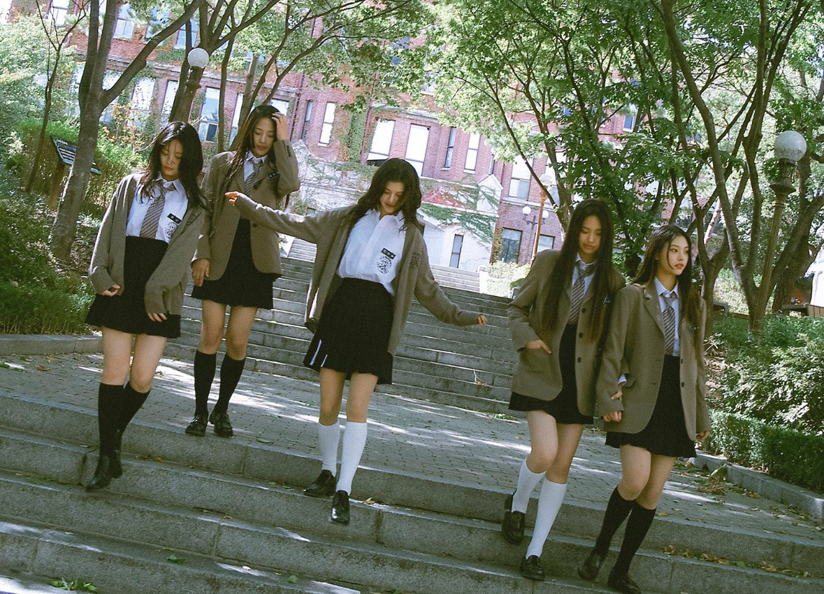 A moment captured by NewJeans's fan