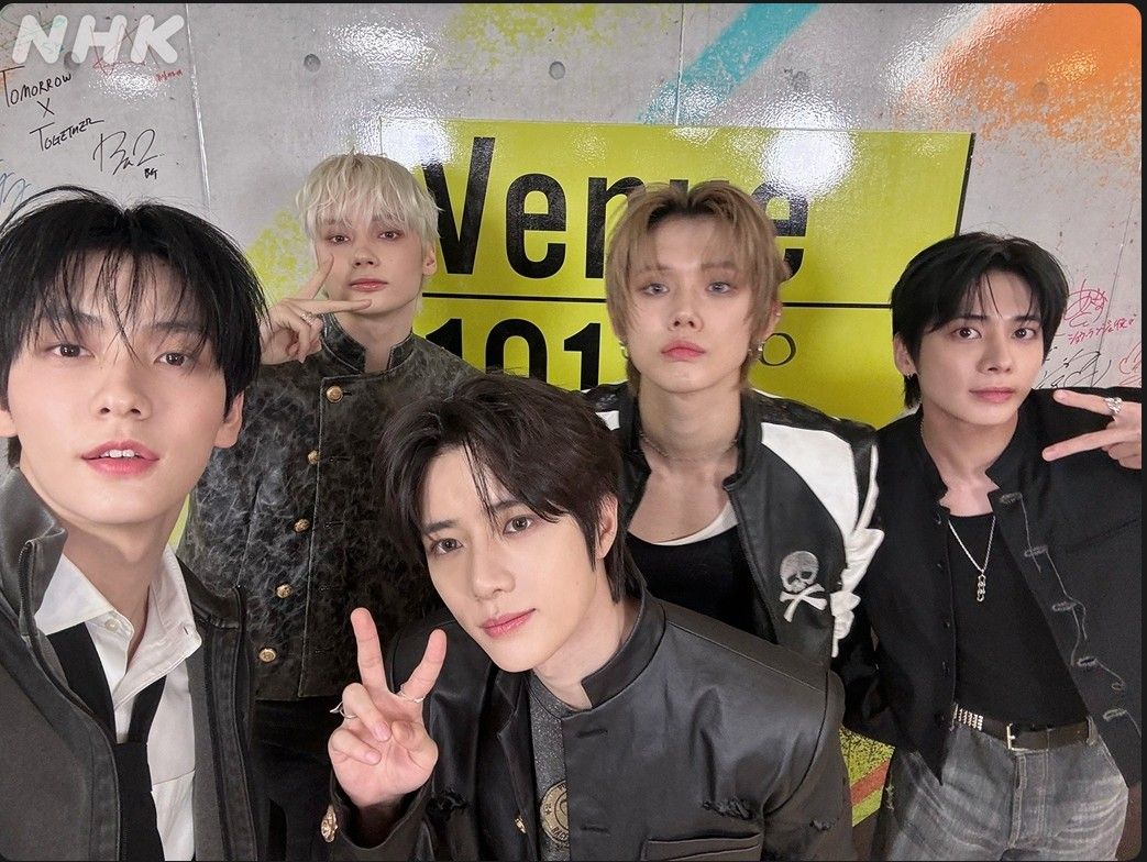 Recent activity shot of TOMORROW X TOGETHER