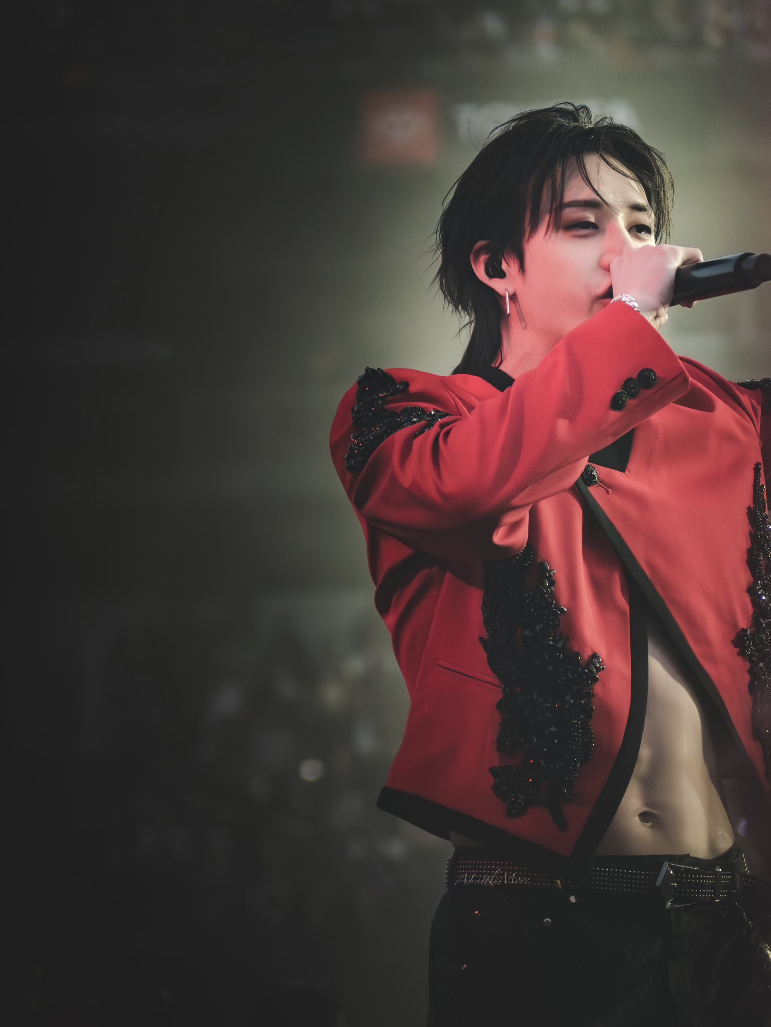 A moment captured by Bang Chan (Stray Kids)'s fan