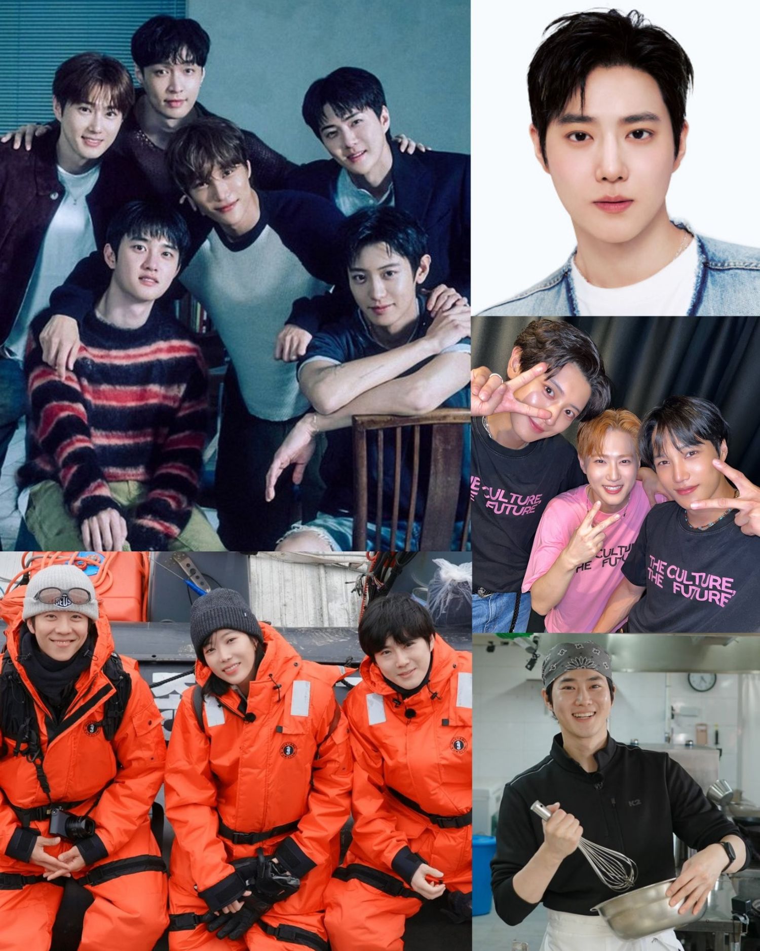 EXO의 비하인드 컷