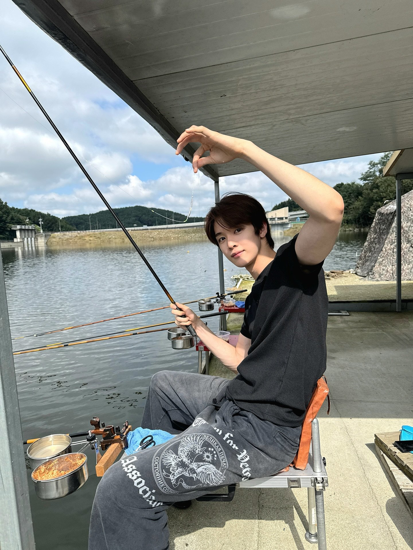 A moment captured by Sungchan (RIIZE)'s fan