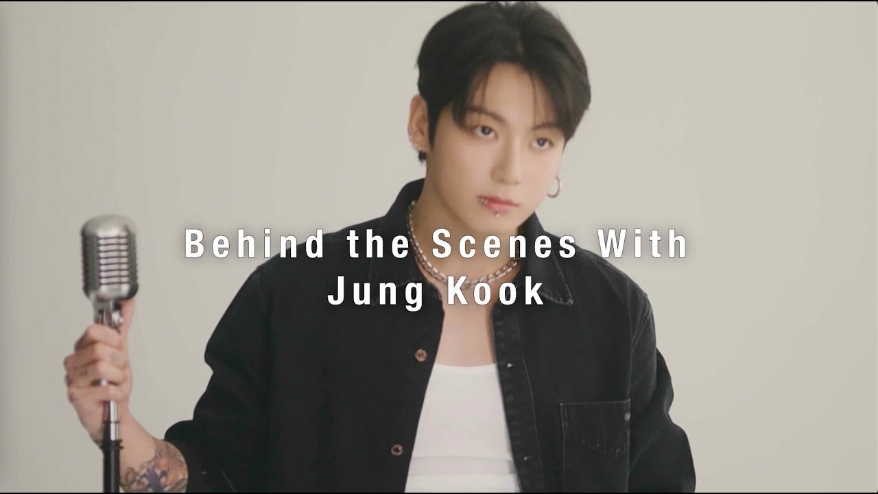 정국 (방탄소년단)의 비하인드 컷