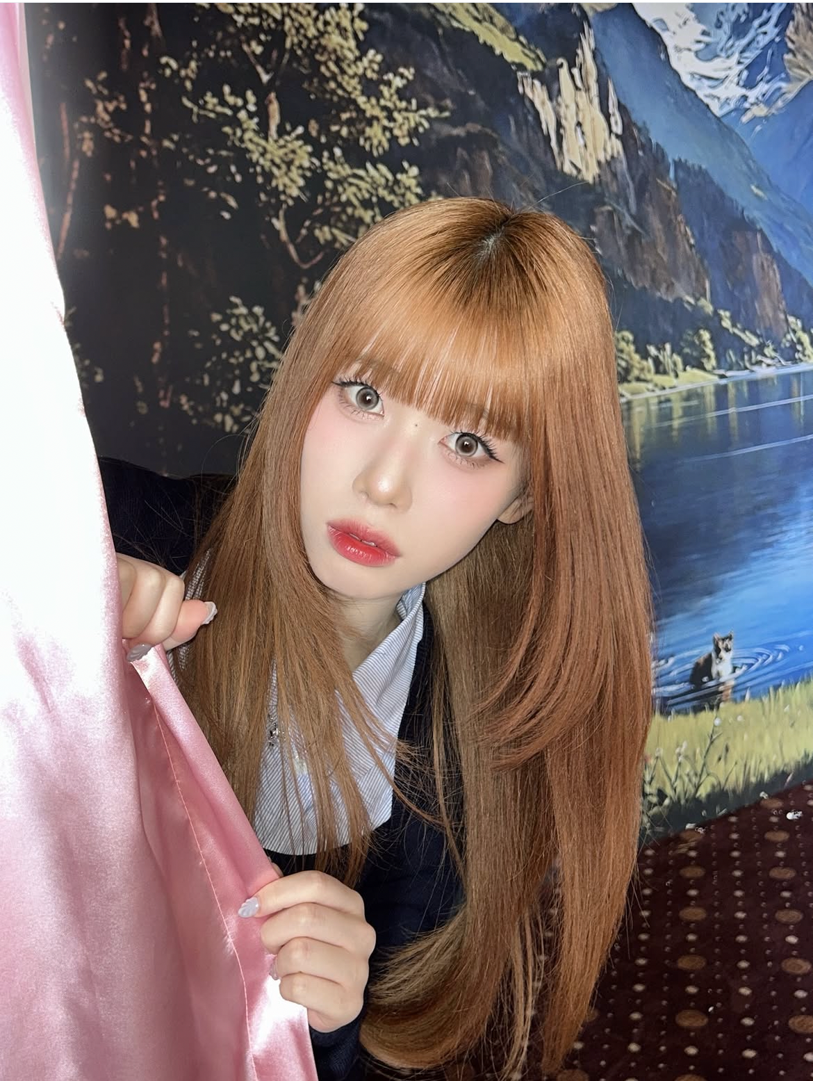 Behind-the-scenes cut of Takami Ayane (ME:I)