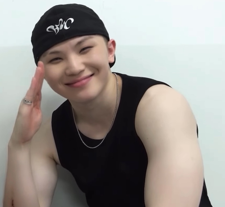 Recent activity shot of Woozi (SEVENTEEN)