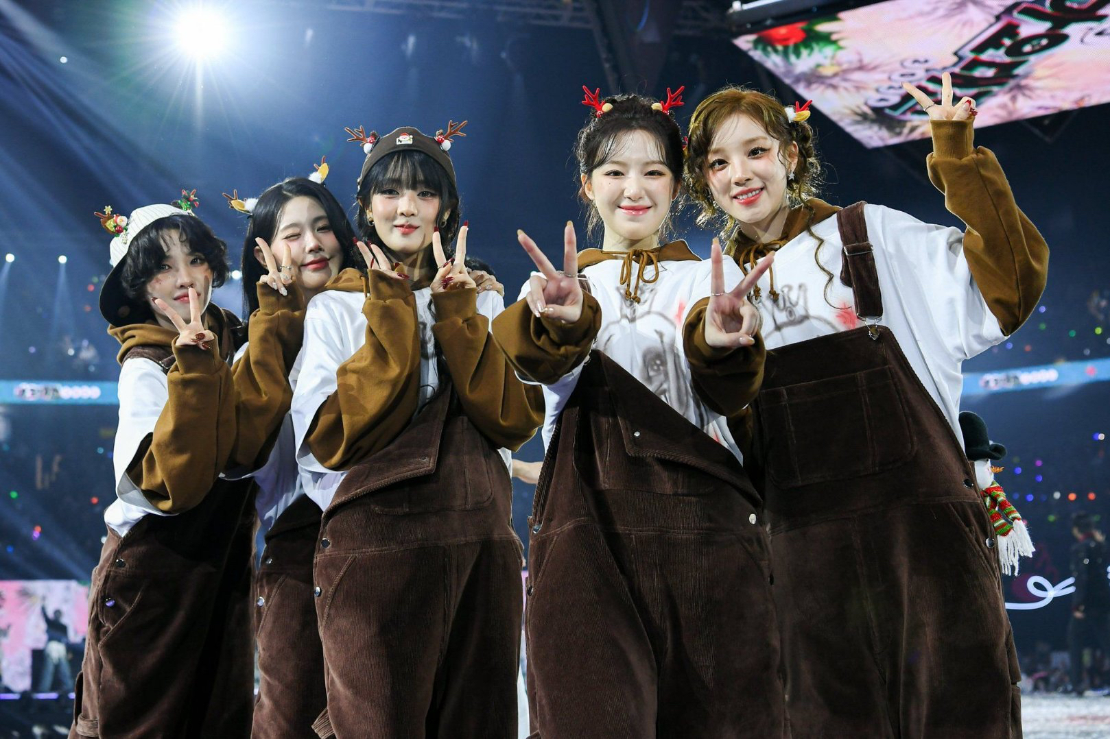 A moment captured by i-dle's fan