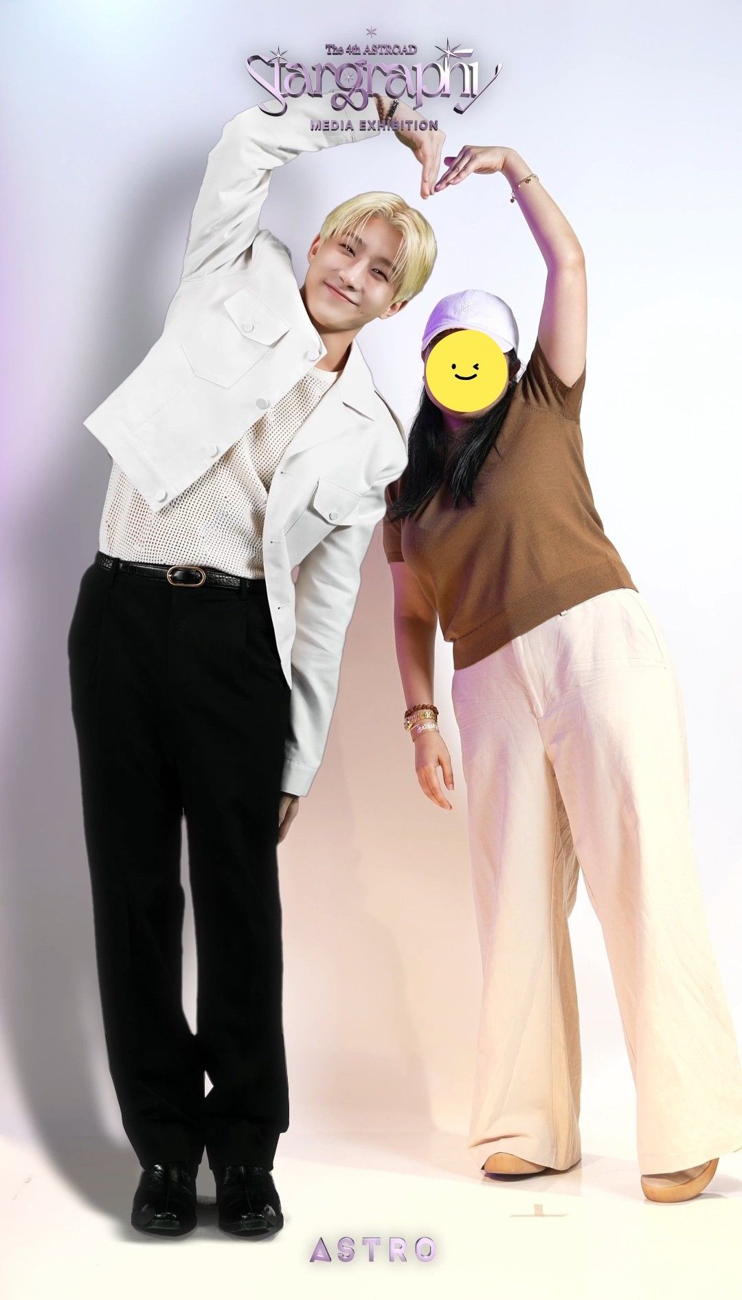 A moment captured by Jinjin (ASTRO)'s fan