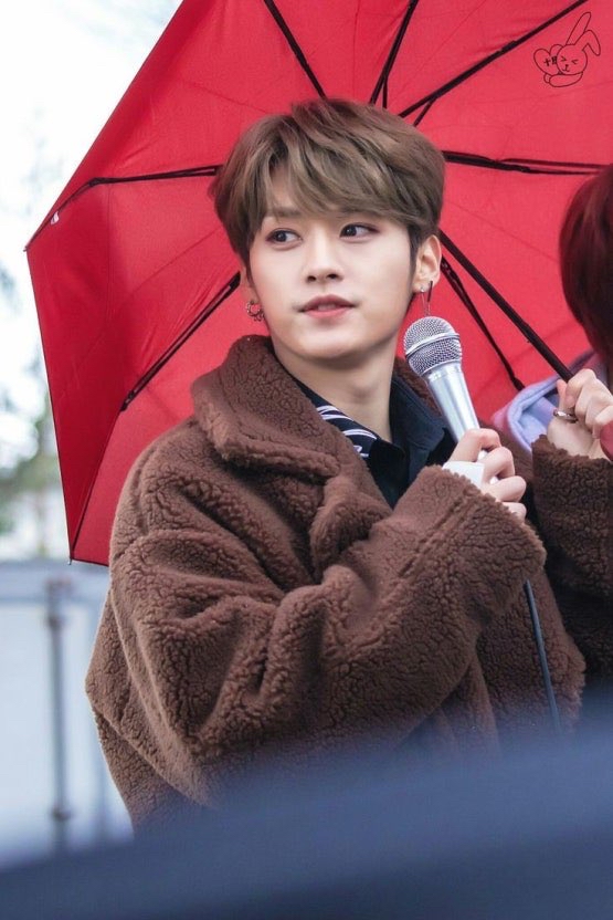 Recent activity shot of Lee Know (Stray Kids)