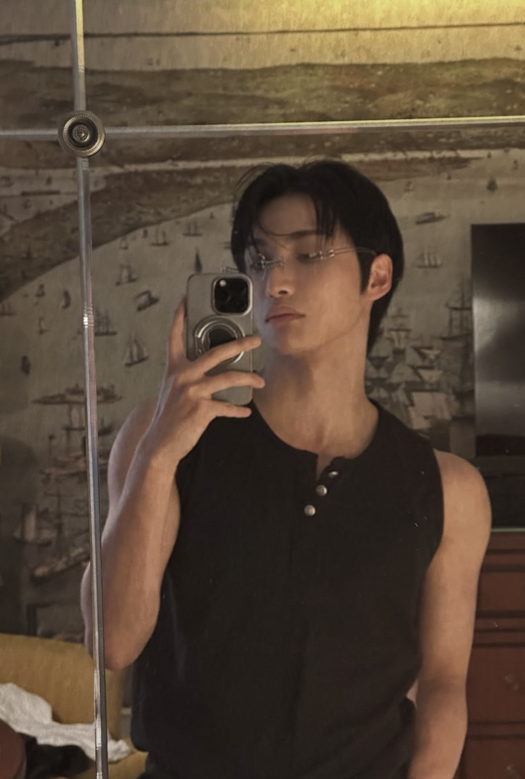 A moment captured by Seonghwa (ATEEZ)'s fan