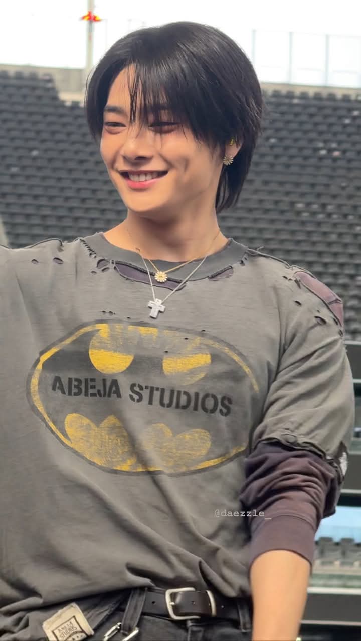 A moment captured by I.N (Stray Kids)'s fan