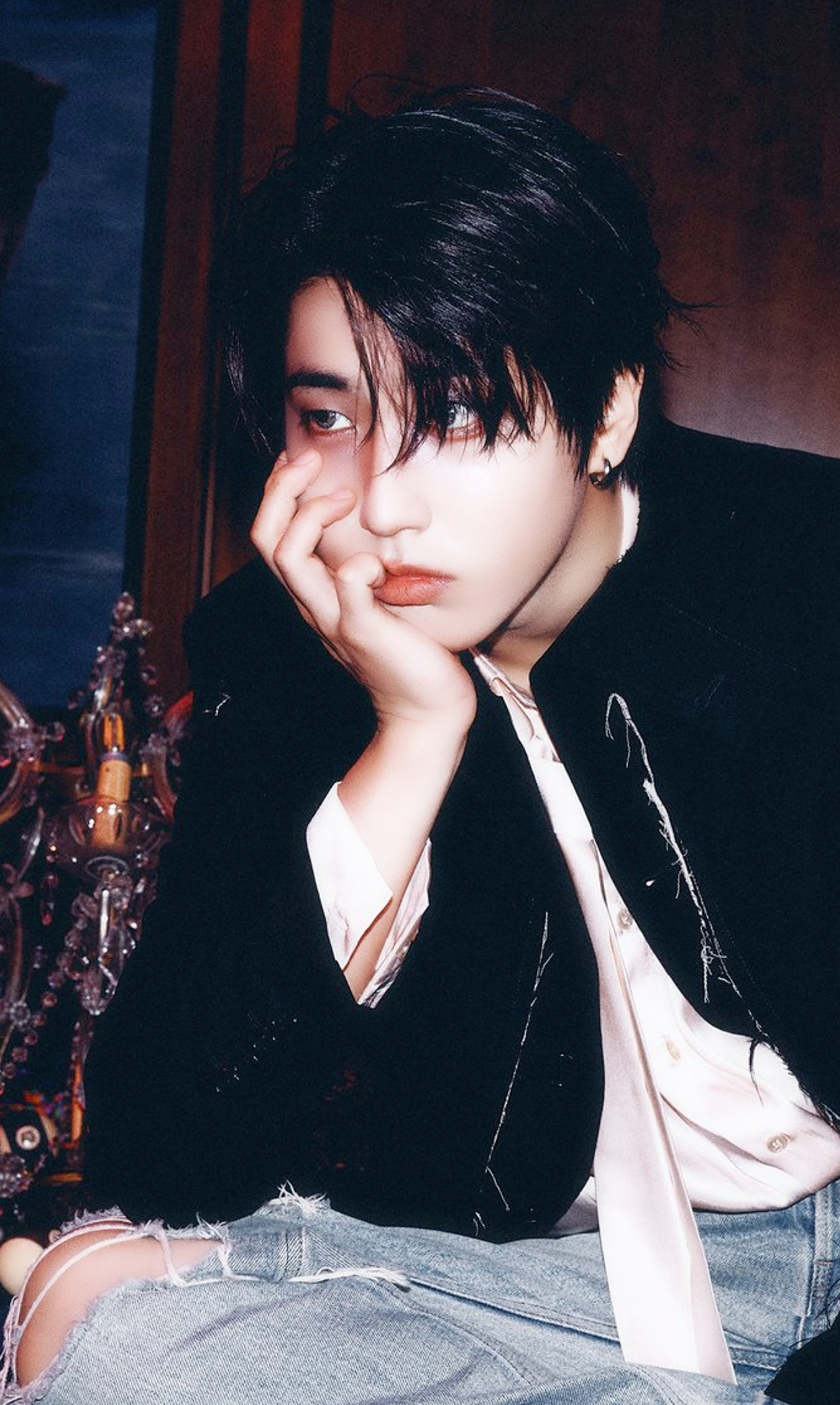 A moment captured by HAN (Stray Kids)'s fan