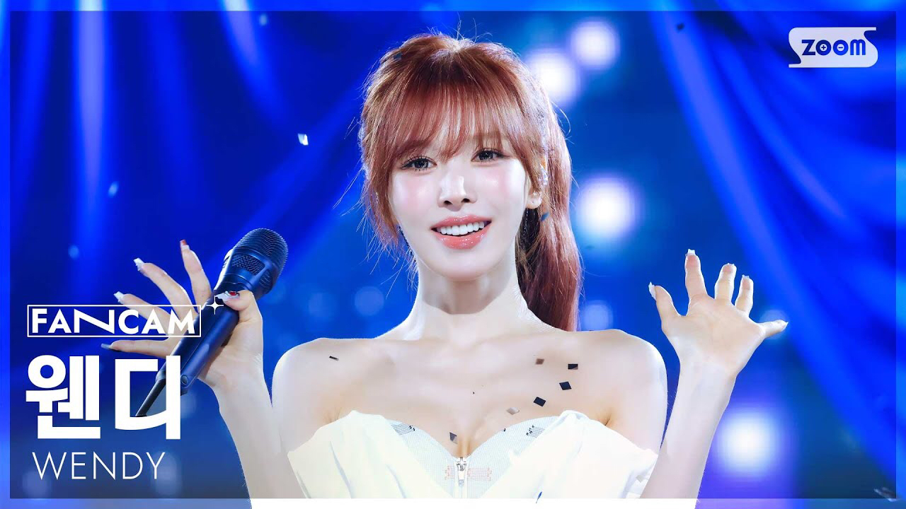 A moment captured by Wendy (Red Velvet)'s fan
