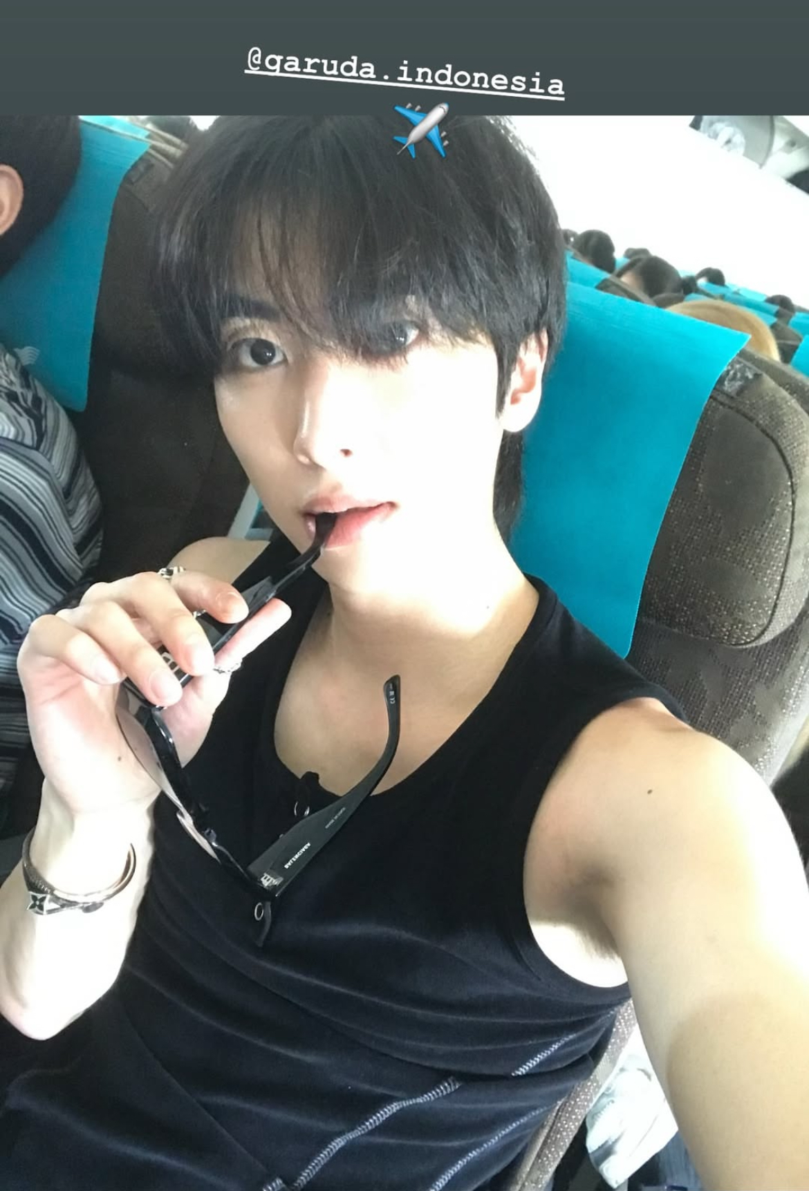 Recent activity shot of Xiao (UP10TION)