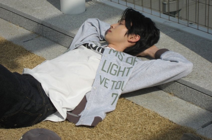 A moment captured by Sungchan (RIIZE)'s fan