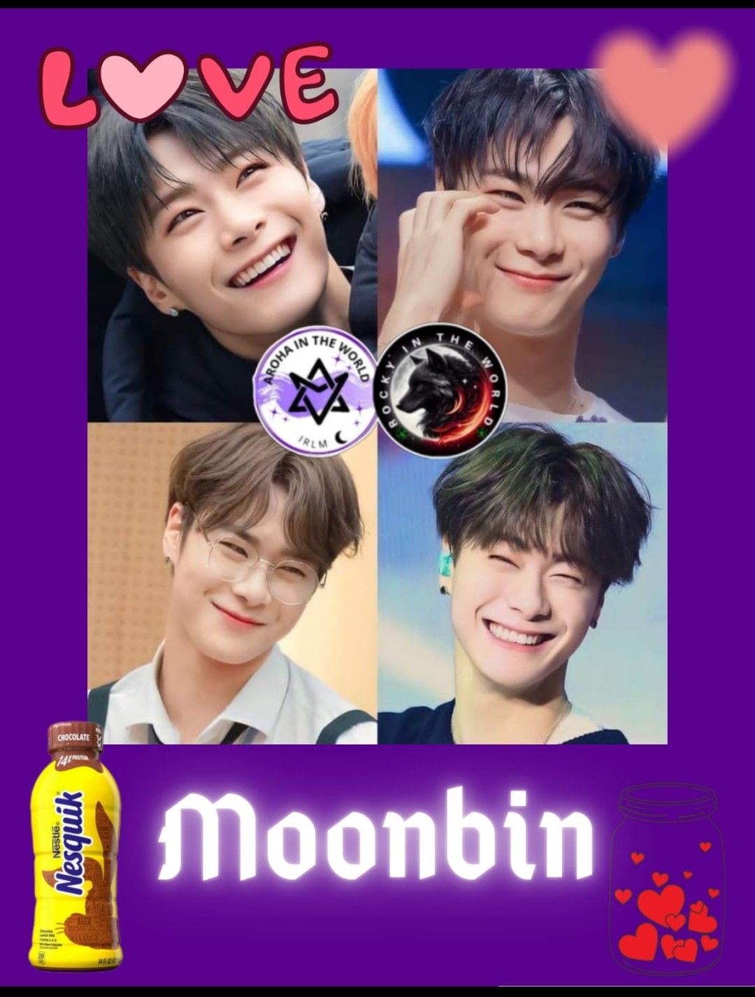 A moment captured by Moonbin (ASTRO)'s fan