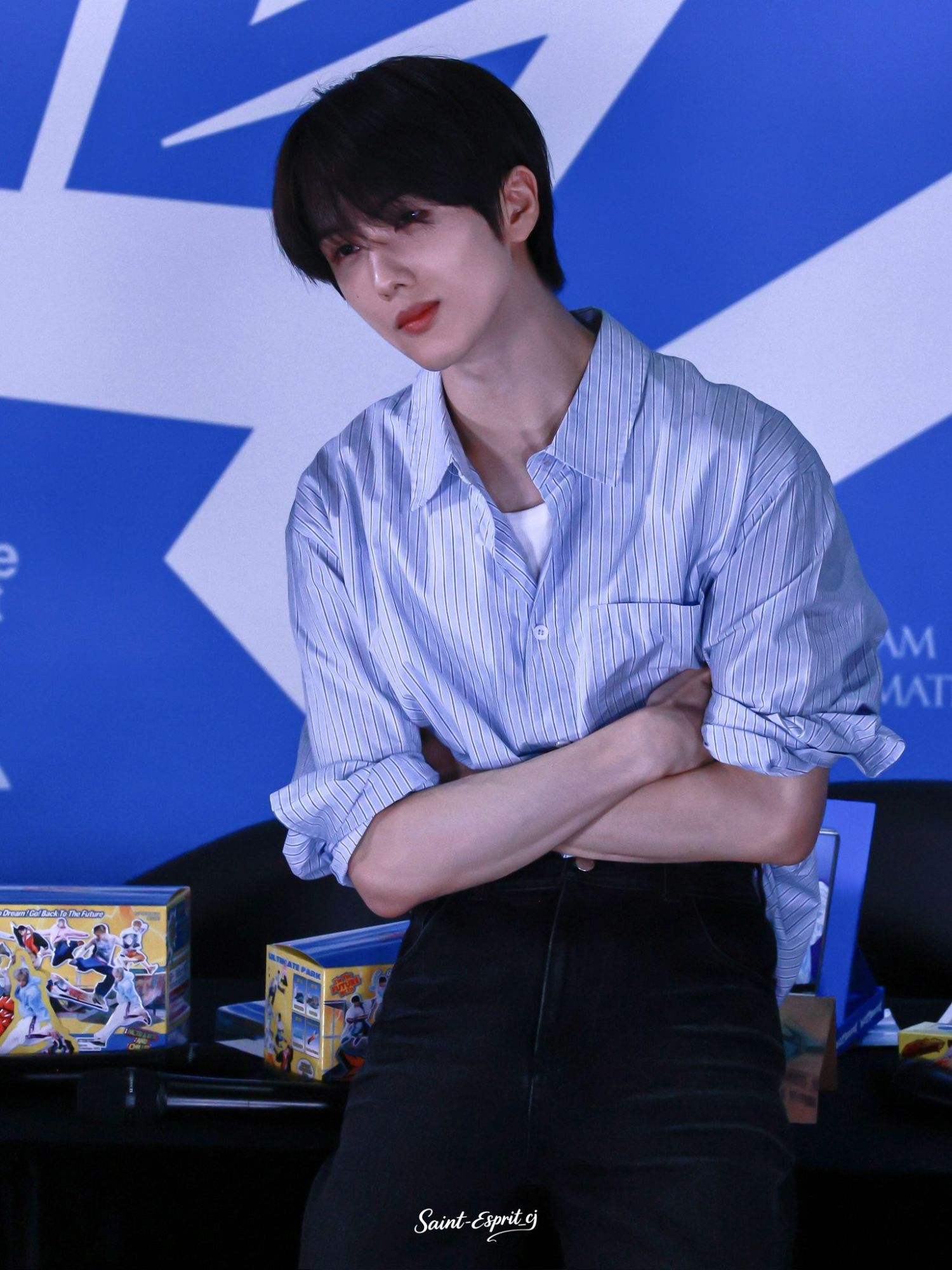 A moment captured by Jisung (NCT DREAM)'s fan