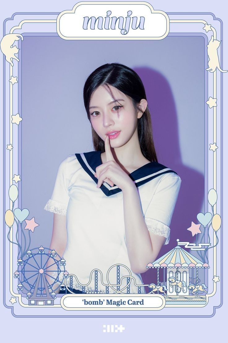 Recent activity shot of Minju (ILLIT)