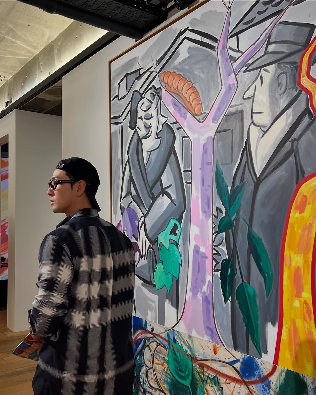 A moment captured by Baekho's fan