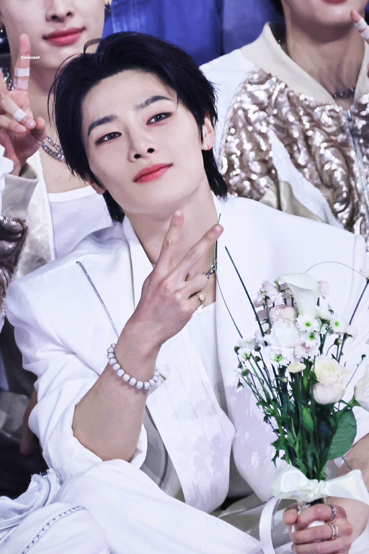 A moment captured by I.N (Stray Kids)'s fan