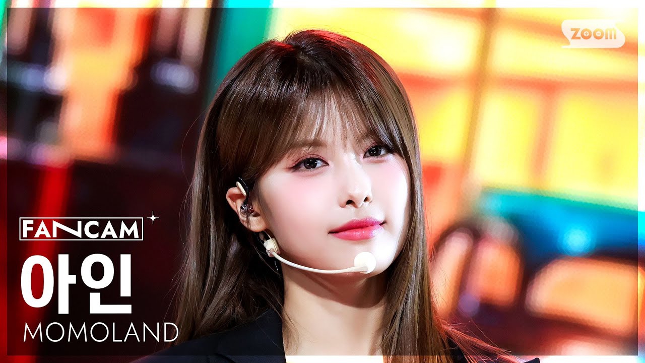 A moment captured by Ahin (MOMOLAND)'s fan