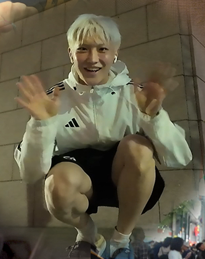 Recent activity shot of Taehun (TNX)