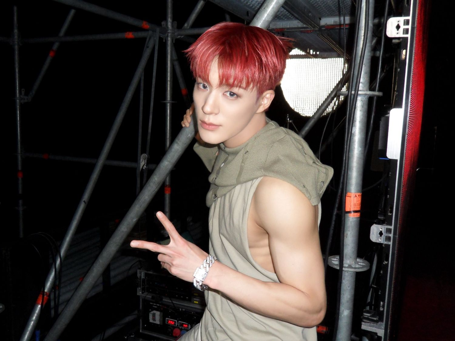 A moment captured by Jeno (NCT DREAM)'s fan