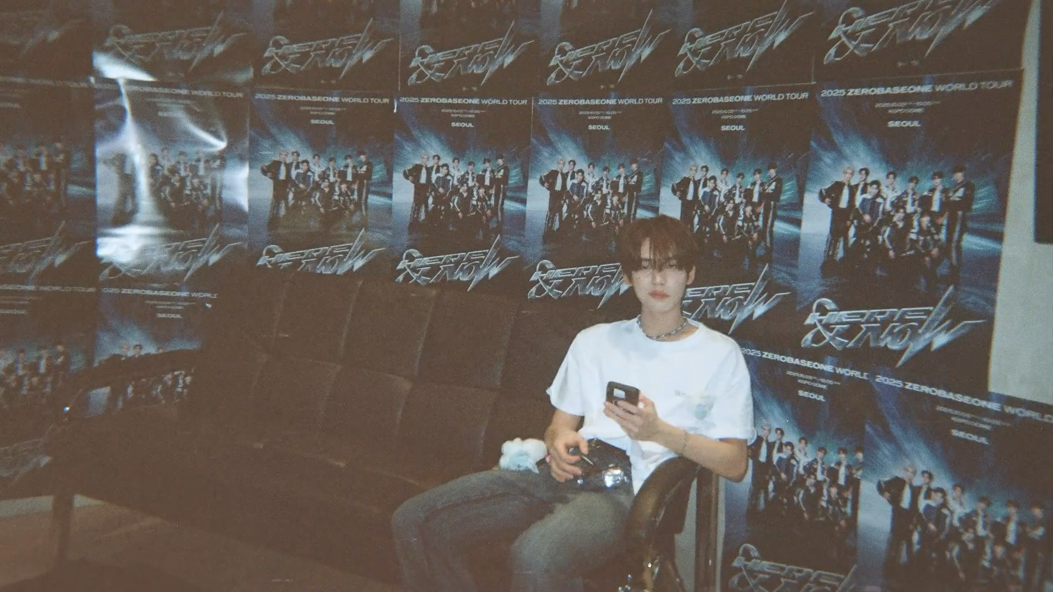 Recent activity shot of Han Yujin (ZEROBASEONE)