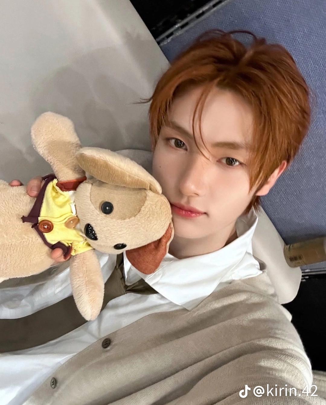 A moment captured by Youngjae (TWS)'s fan