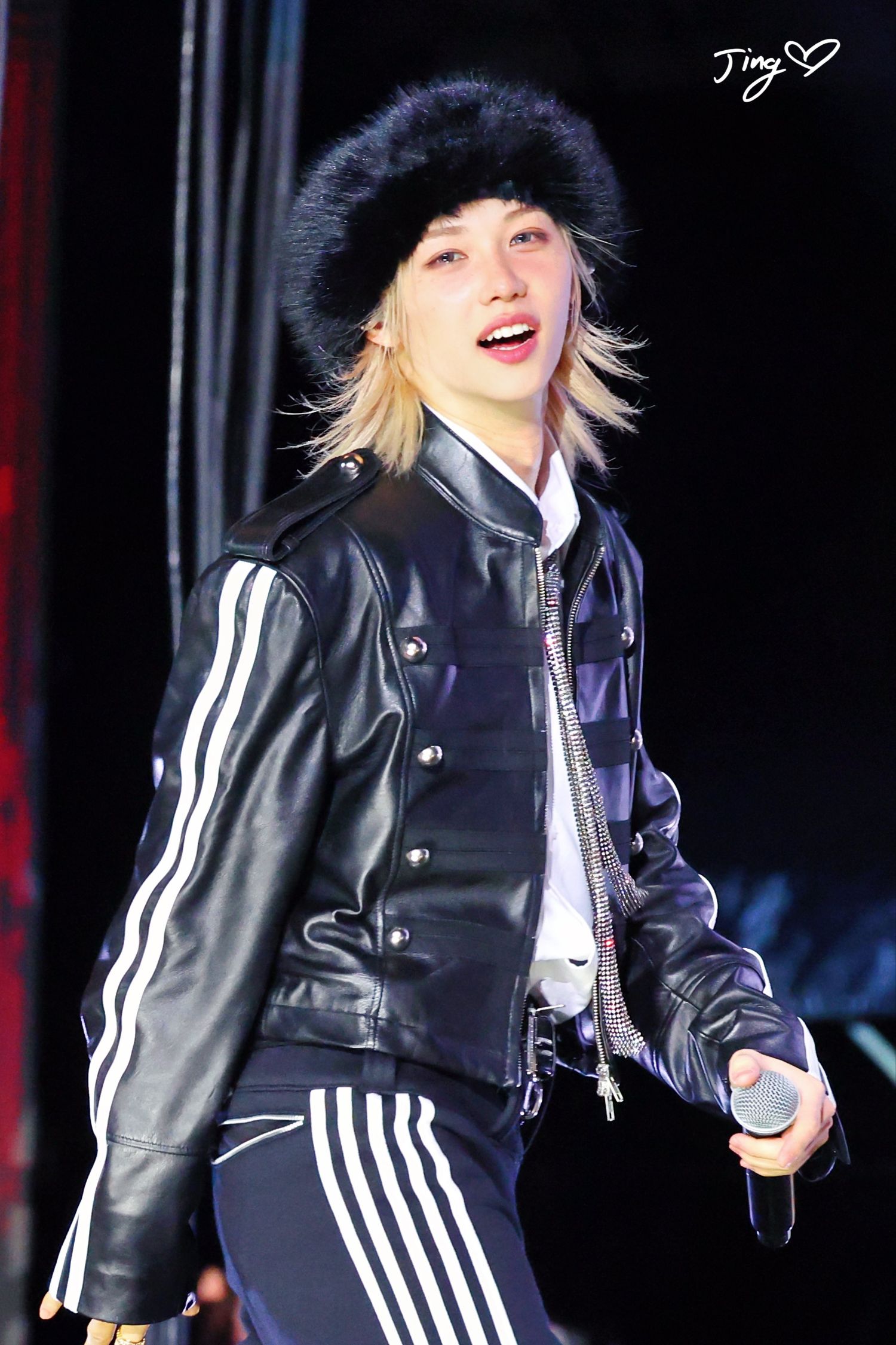 Felix (Stray Kids)粉絲拍下的瞬間