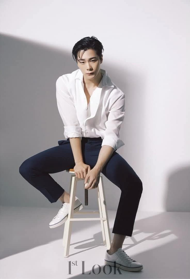 Recent activity shot of Moonbin (ASTRO)