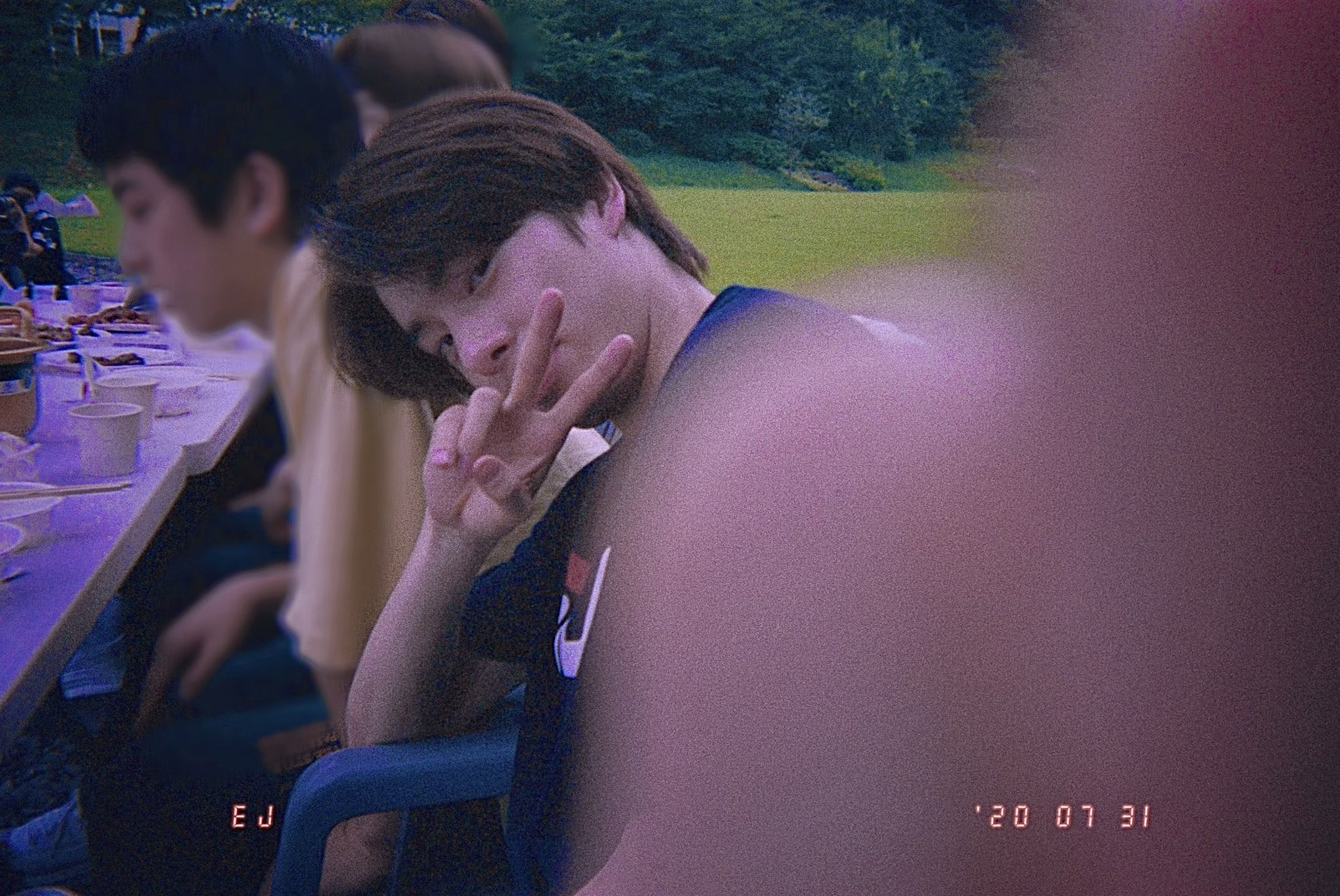 A moment captured by Jake (ENHYPEN)'s fan