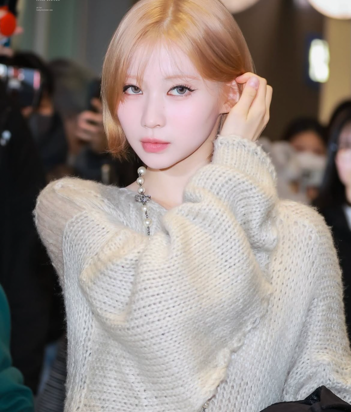 A moment captured by Asa (BABYMONSTER)'s fan