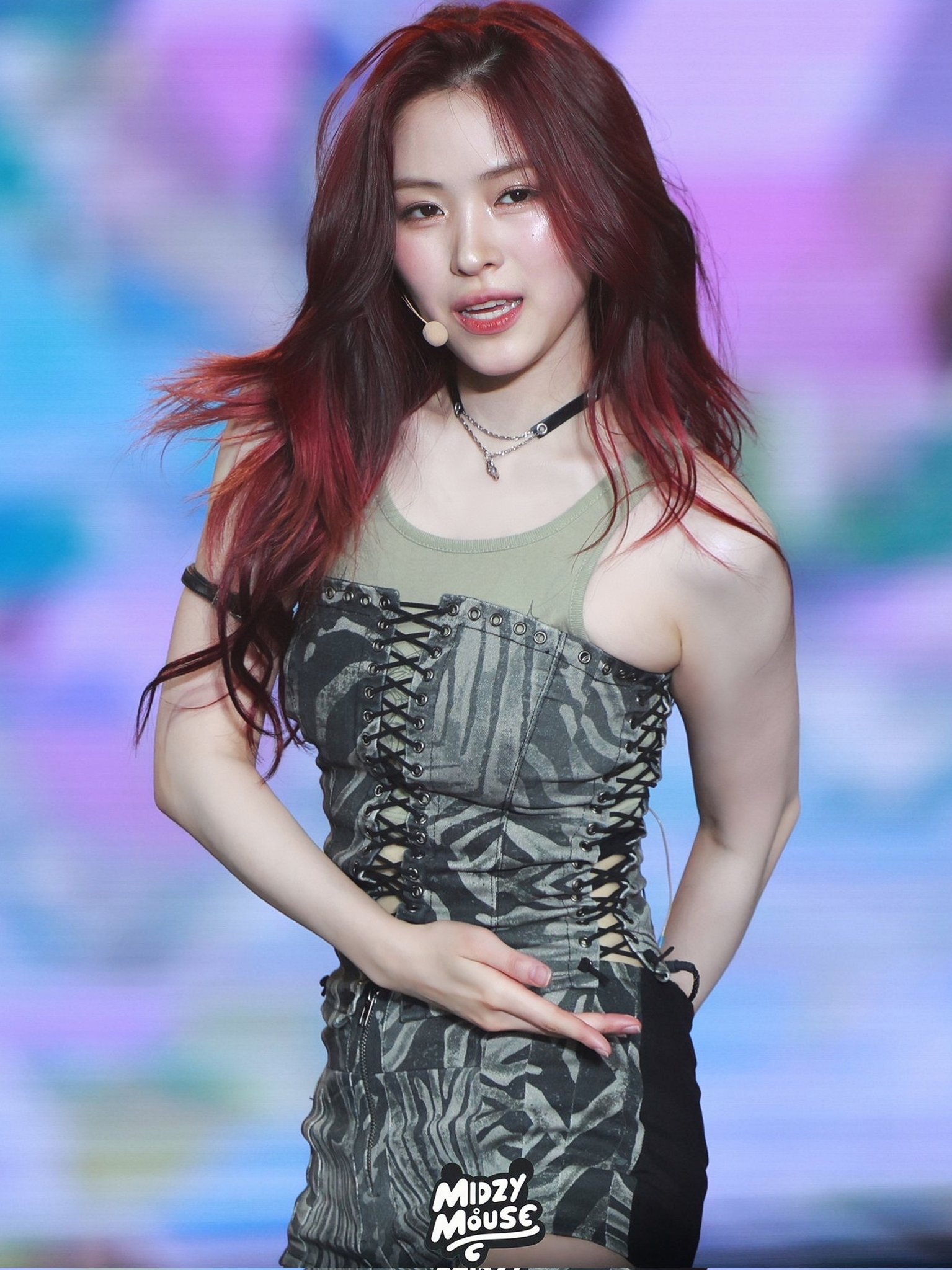 Recent activity shot of Ryujin (ITZY)