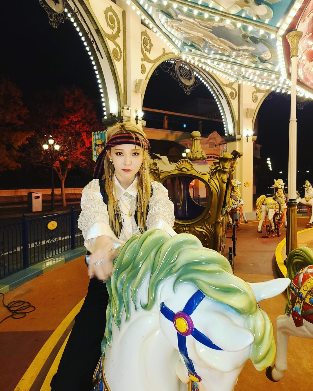 A moment captured by Moonbyul (MAMAMOO)'s fan