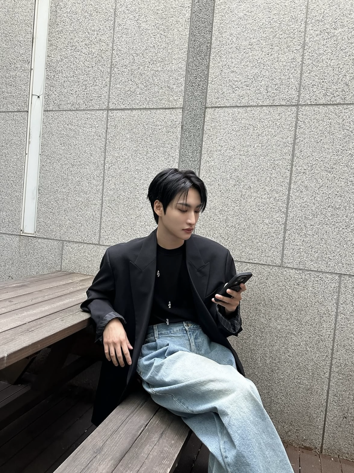 A moment captured by Seonghwa (ATEEZ)'s fan