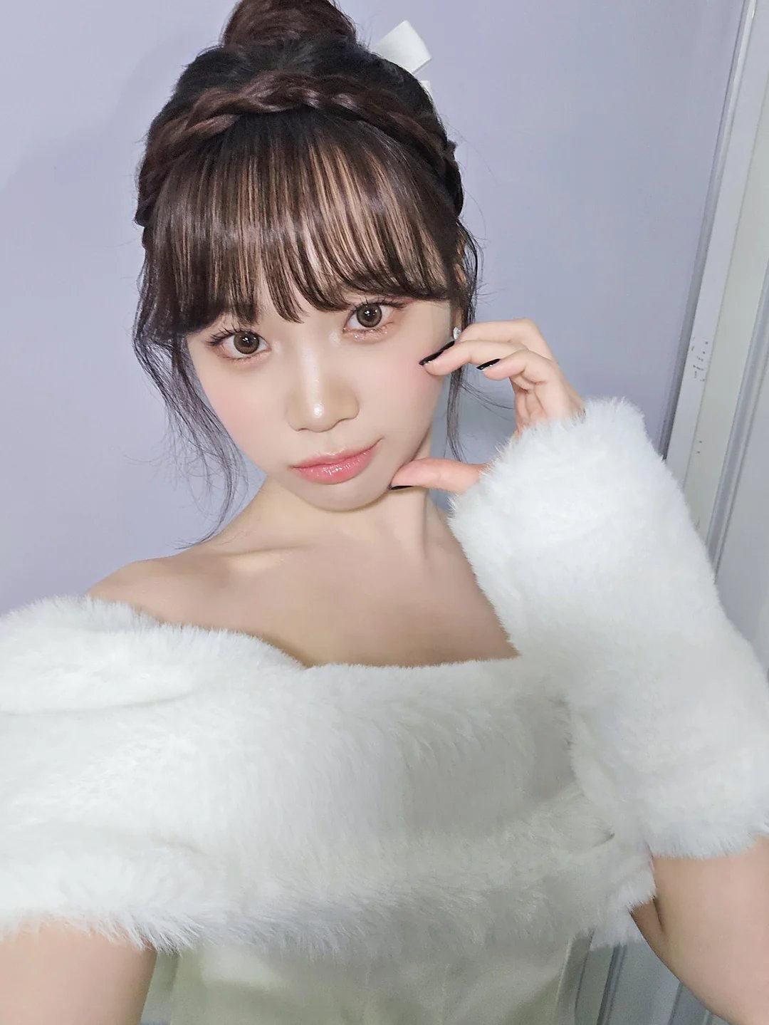 Behind-the-scenes cut of Kim Chaewon (LE SSERAFIM)